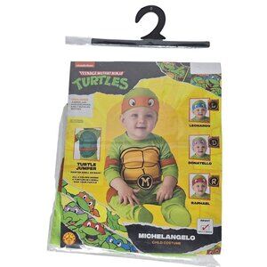 Teenage Mutant Ninja Turtles Michelangelo Halloween Costume Infant 6-12 Months